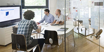 design meeting with client